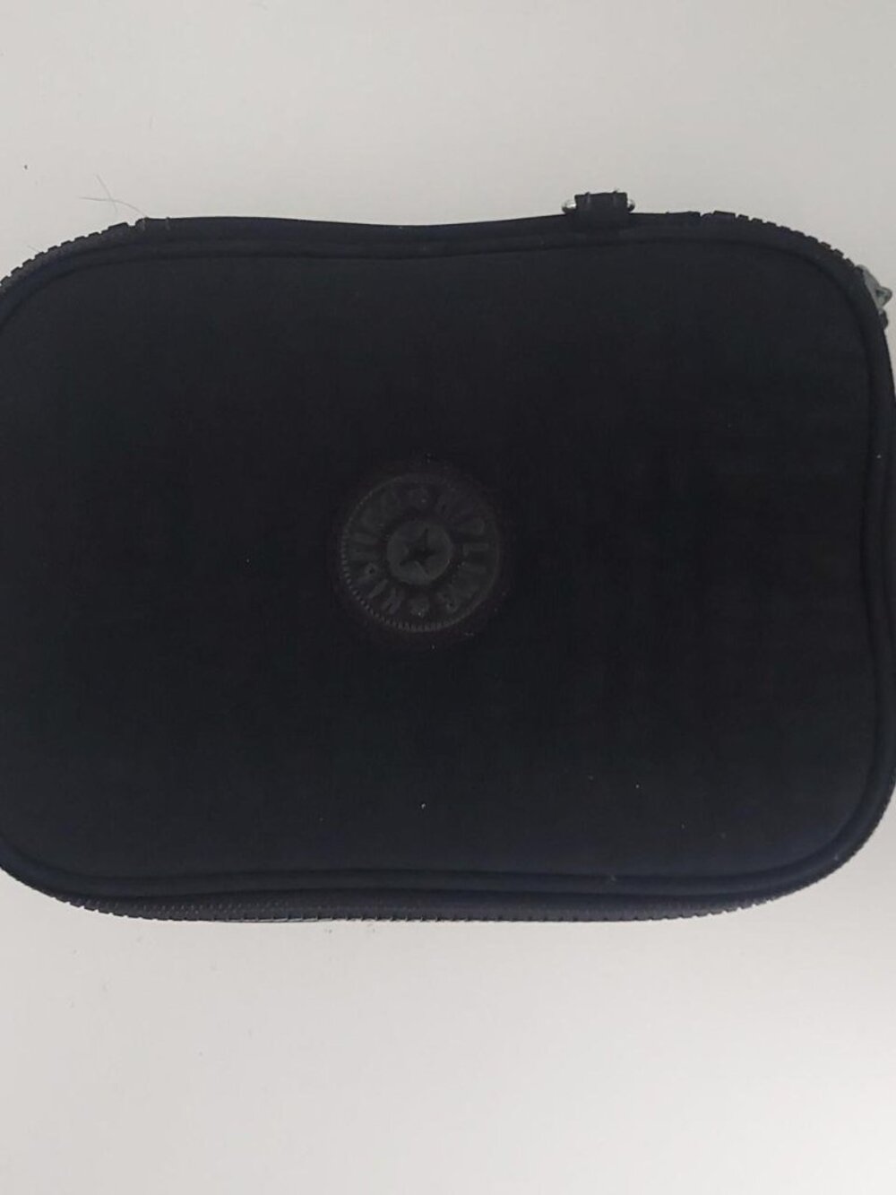Kipling Black 100 Pens Pencil Case Large Cosmetic Makeup Toiletry Pouch Bag Orga